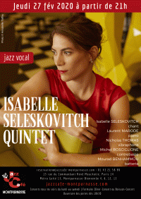 Isabelle Seleskovitch 5tet en concert