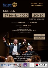 L'Orchestre philharmonique de la RATP et Isabelle Prain-Lebel en concert