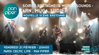 Arn', Muga et Ludjêr en concert
