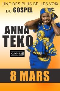 Anna Teko au Casino de Paris