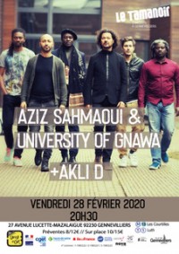 Akli D., Aziz Sahmaoui et University of Gnawa au Tamanoir