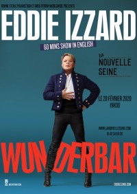 Eddie Izard : Wunderbar à La Nouvelle Seine
