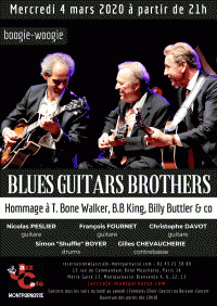 Blues Guitars Brothers en concert