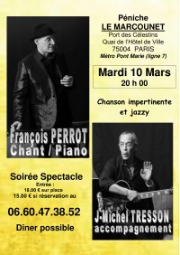 François Perrot et Jean-Michel Tresson en concert