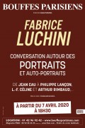 Fabrice Luchini : conversation autour des portraits et auto-portraits au Théâtre des Bouffes Parisiens