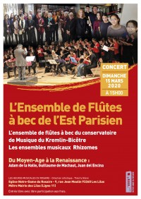 L'Ensemble de flûtes à bec de l'Est parisien