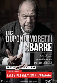 Éric Dupond-Moretti à la barre à la Salle Pleyel