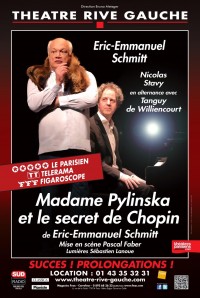 Madame Pylinska et le secret de Chopin au Théâtre Rive Gauche