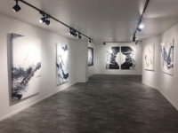 Précédente exposition à la Vanities Gallery, Temps Suspendu, janvier 2019