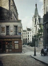 Stéphane Passet, Paris 5e, rue des Prêtres-Saint-Séverin, 9 juillet 1914
