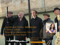 Ioan Streba en concert - Péniche Le Marcounet