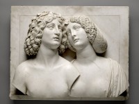 Tullio Lombardo, Bacchus et Ariane, vers 1505-1510. Vienne, Kunsthistorisches Museum 
