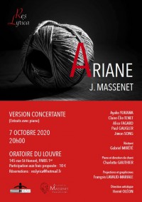 « Ariane » opéra de Massenet en version de concert