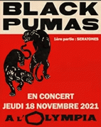 Black Pumas à l'Olympia