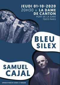Samuel Cajal et Bleu Silex en concert