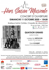 Le Quatuor Girard en concert