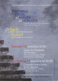 L'Ensemble vocal de l'Atelier de l'horloge et Juliette Regnaud en concert