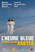 Affiche de l'exposition L'Heure bleue de Peder Severin Krøyer au Musée Marmottan Monet