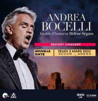 Andrea Bocelli à l'Accor Arena