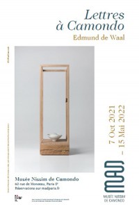 Affiche de l'exposition Edmund de Waal, Lettres à Camondo