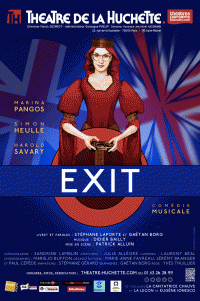 Affiche Exit - Théâtre de la Huchette