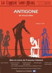 Affiche Antigone, Orléans 44 - Comédie Saint-Michel
