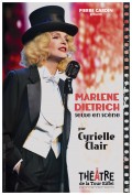 Affiche Marlene Dietrich par Cyrielle Clair - Théâtre de la Tour Eiffel
