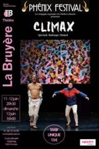 Affiche Compagnie Zygomatic - Climax - Théâtre La Bruyère