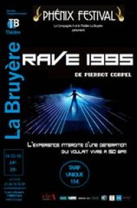 Affiche Rave 1995 - Théâtre La Bruyère