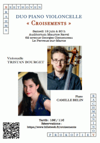 Tristan Bourget et Camille Belin en concert