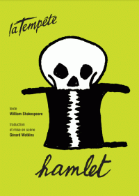 Affiche Hamlet - Théâtre de la Tempête