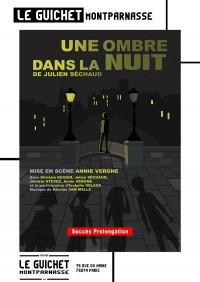 Affiche Une ombre dans la nuit - Guichet-Montparnasse