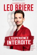 Affiche Léo Brière - L'expérience interdite - Théâtre Trévise