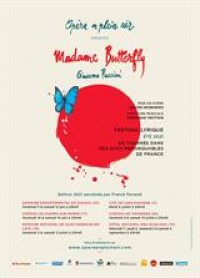 Affiche Madame Butterfly – Festival Opéra en plein air - Hôtel National des Invalides