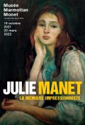 Affiche de l'exposition Julie Manet au Musée Marmottan Monet