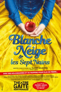 Affiche Blanche-Neige et les sept nains - Théâtre de la Gaîté-Montparnasse