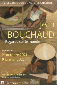 Affiche de l'exposition Jean Bouchaud (1891-1977), Regards sur le monde
