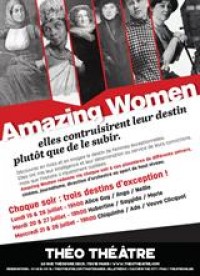 Affiche Amazing women - Théo Théâtre