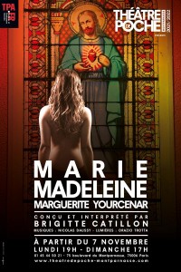 Affiche Marie-Madeleine - Théâtre de Poche-Montparnasse