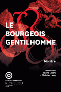 Affiche Le Bourgeois gentilhomme à la Comédie-Française - Salle Richelieu
