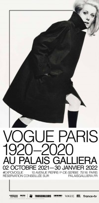 Affiche Vogue Paris : 1920-2020 au Palais Galliera