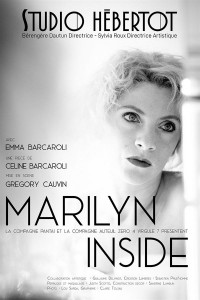 Affiche Marilyn inside - Studio Hébertot
