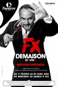 Affiche François-Xavier Demaison - Di(x)Vin(s) - Théâtre de l'Œuvre