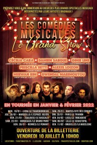 Affiche Les Comédies Musicales - Le grand show - Le Trianon
