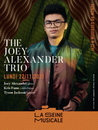 Joey Alexander trio à la Seine musicale