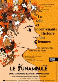 Affiche La folle et inconvenante histoire des femmes - Le Funambule