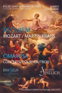 L'Orchestre Hélios, Chœurs Elisabeth Brasseur et Antoine Sebillotte en concert