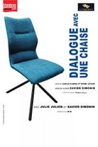 Affiche Dialogue avec une chaise - Théâtre L'Essaïon