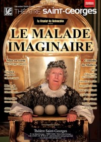 Le Malade imaginaire au Théâtre Saint-Georges - Affiche