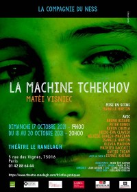 Affiche La machine Tchekhov - Théâtre Ranelagh